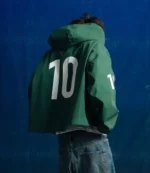 Bravest Italy Hooded Shell Green Jacket For Unisex