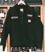 Carhartt WIP Kompakt Record Bar Black Jacket For Unisex