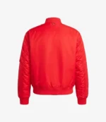 Chinese New Year Red Bomber Jacket