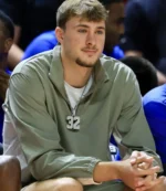 Cooper Flagg 2025 NBA Summer League Olive Green Jacket For Unisex