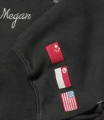 Gap x Katseye Megan Cropped Hoodie For Unisex