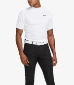 Nike Tiger Woods 2026 Mock Neck Red Golf Shirt For Men & Women