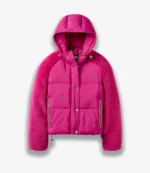 Victoria's Secret Pink Mykah Uggbraid Puffer Jacket For Unisex