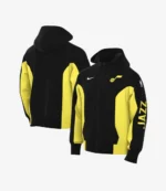 Unisex Utah Jazz Nike Black Authentic Showtime Full-Zip Hoodie