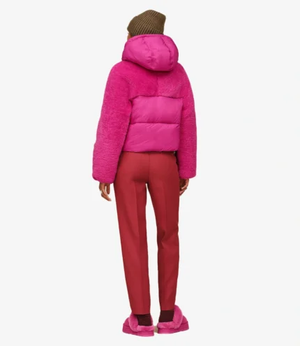 Victoria's Secret Pink Mykah Uggbraid Puffer Jacket