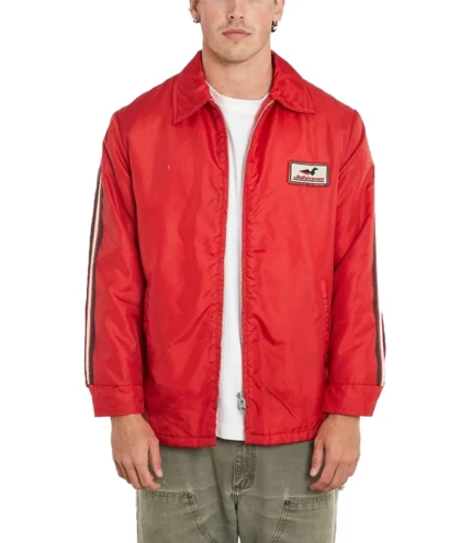 Unisex Vintage 70s Johnson Coaches Jacket
