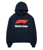 2026 Nahmias x Formula 1 Navy Logo Hoodie For Unisex