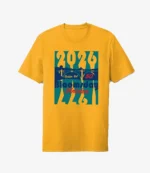 50th Anniversary Bloomsday 2026 Finisher Yellow T-Shirt