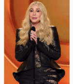 68th GRAMMY Awards 2026 Cher Black Leather Jacket 2
