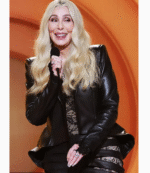 68th GRAMMY Awards 2026 Cher Black Leather Jacket 3