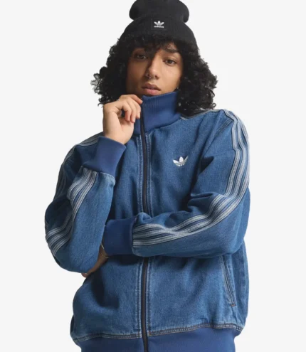 Unisex Adicolor Denim Firebird Track Top Jacket