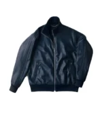 Unisex Adidas A-Type 2026 Black Leather Track Jacket