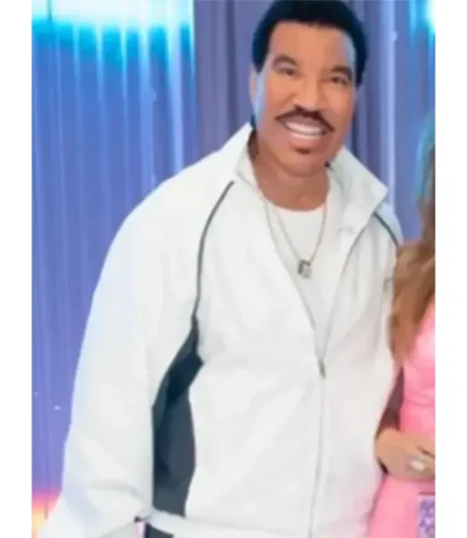 Unisex American Idol S23 Lionel Richie White Track Jacket