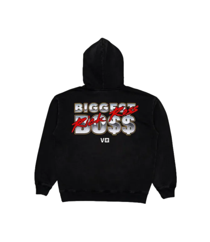 Black Rick Ross x Verzuz 2026 Biggest Boss Fleece Hoodie
