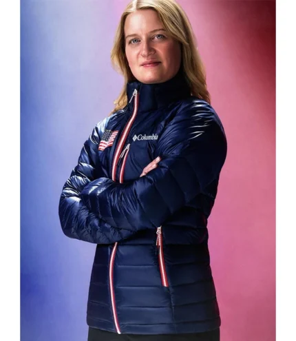 Columbia Milano Cortina 2026 Winter Olympics Team USA Down Puffer Jacket