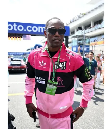 Unisex Formula 1 Miami Grand Prix 2026 Rapper Cam’ron Pharrell x Adidas Track Jacket