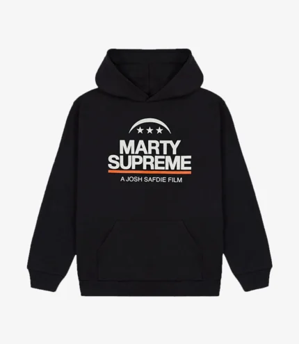 Golf Wang x Marty Supreme Black Pullover Fleece Hoodie For Men & Women