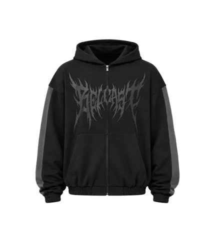 Gymshark x Carlos Belcast Zip Up Hoodie Black For unisex