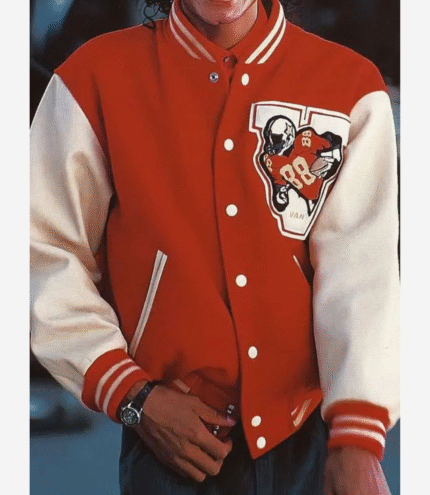 Jaafar Jackson Michael 2026 Varsity Jacket 4
