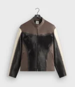 Unisex &Kin Combo Leather Avari Moto Jacket