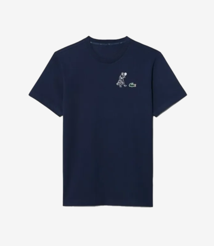 Lacoste 2026 Ultra Dry Printed Tennis T-Shirt For Unisex