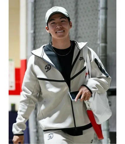 Unisex Los Angeles Dodgers 2026 Nike Tech Fleece Windrunner Jacket