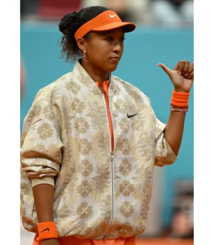 Unisex Mutua Madrid Open 2026 Naomi Osaka Nike Printed Bomber Jacket
