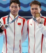 Unisex Paris Olympics 2024 Team China White Uniform Jacket