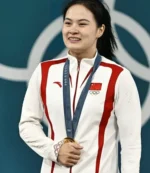 Paris Olympics 2024 Team China White Uniform Jacket