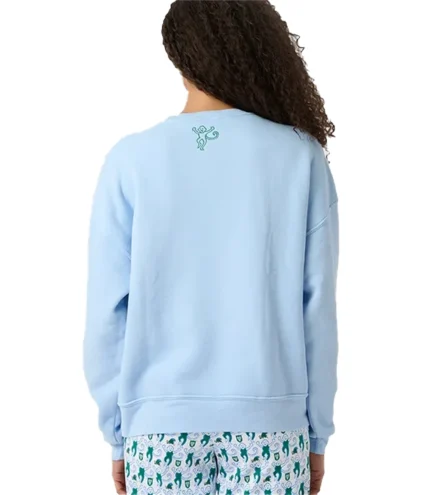 Rollar Rabbit Tulane Greenwave Andie Crewneck Fleece Sweatshirt