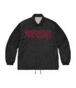 Unisex Supreme Spellout Coaches Zipper Jacket