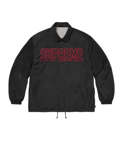 Unisex Supreme Spellout Coaches Zipper Jacket