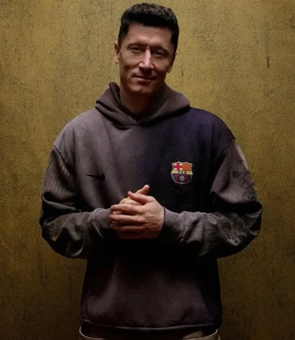 Unisex Travis Scott CJ x Nike x Fcb Split-Dye Crest Barcelona Hoodie