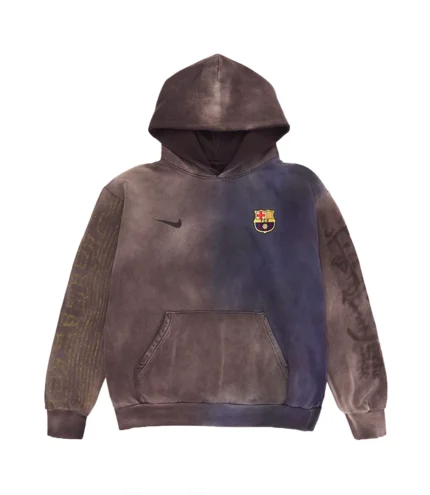 Travis Scott CJ x Nike x Fcb Split-Dye Crest Barcelona Hoodie