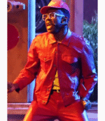 Tyler The Creator Grammy 2026 Red Leather Jacket 1