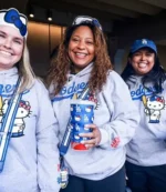 Los Angeles Dodgers 2026 Hello Kitty Night Hoodie For Unisex