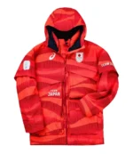 Milano Cortina 2026 Winter Olympics Opening Ceremony Team Japan Hooded Corduroy Jacket For Unisex