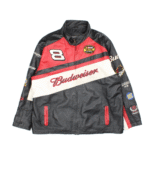 Vintage Chase Wilsons Dale Earnhardt Jr Nascar Leather Jacket 1