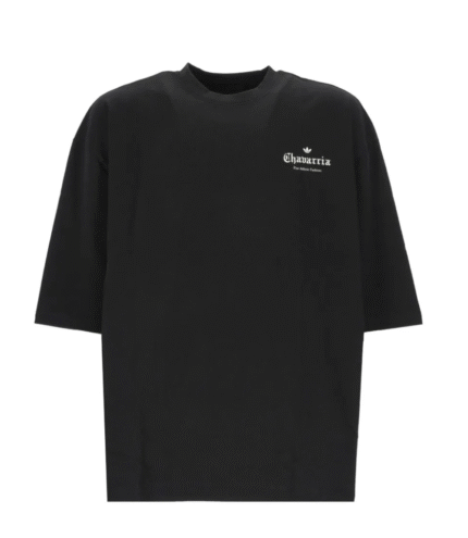 Adidas x Willy Chavarria logo-print rose-graphic T-shirt 2