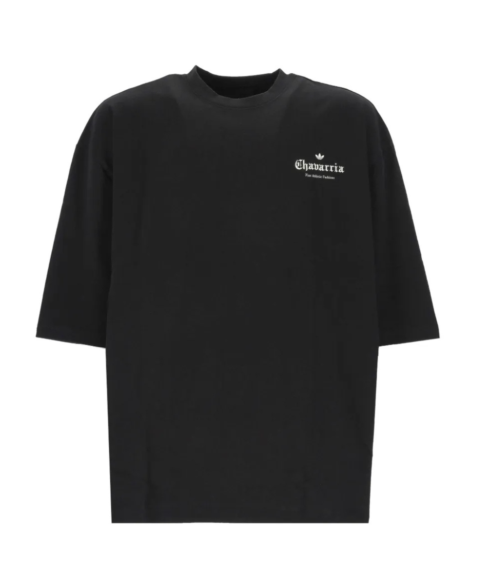 Adidas x Willy Chavarria logo-print rose-graphic T-shirt 2 Adidas x Willy Chavarria logo-print rose-graphic T-shirt 2