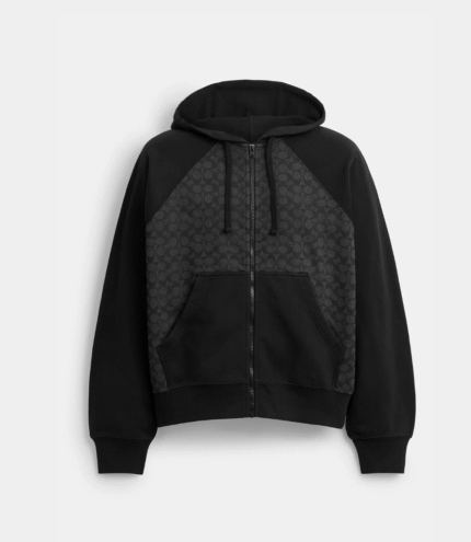 Coach Signature Full Zip Hoodie 1