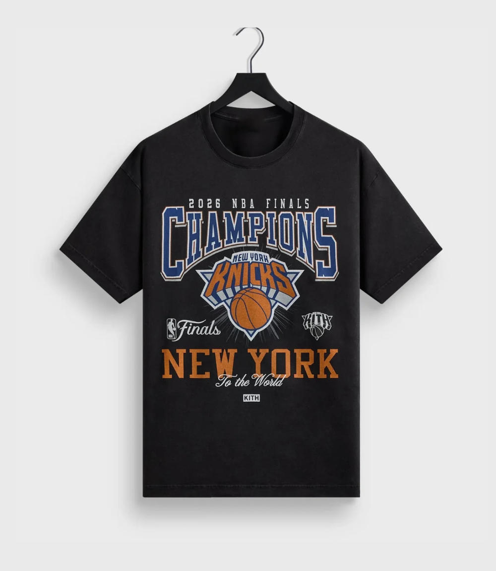 Kith New York Knicks 2026 Champions Vintage Tee 1 Kith New York Knicks 2026 Champions Vintage Tee 1