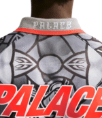 Palace X Nike England Dri-Fit Pewter Grey Football Jersey 3