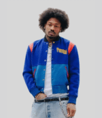 Stefon Diggs Pastelle Varsity Jacket 4