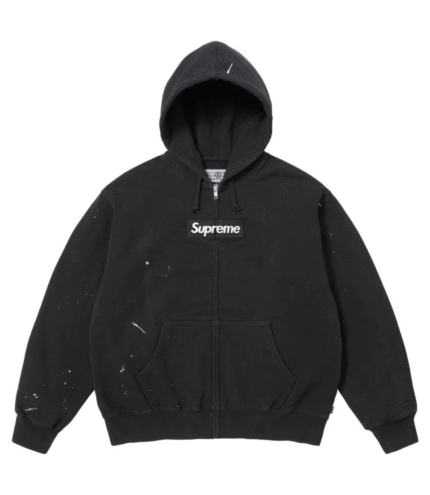 Supreme MM6 Maison Margiela Box Logo Zip Up Hoodie 2