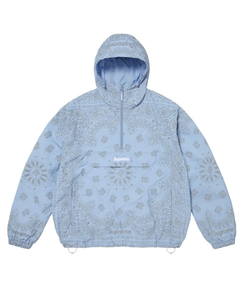 Supreme Reflective Bandana Anorak Hoodie 1 Supreme Reflective Bandana Anorak Hoodie 1