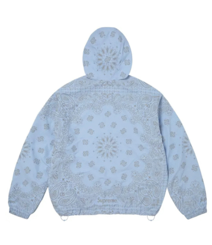 Supreme Reflective Bandana Anorak Hoodie 2