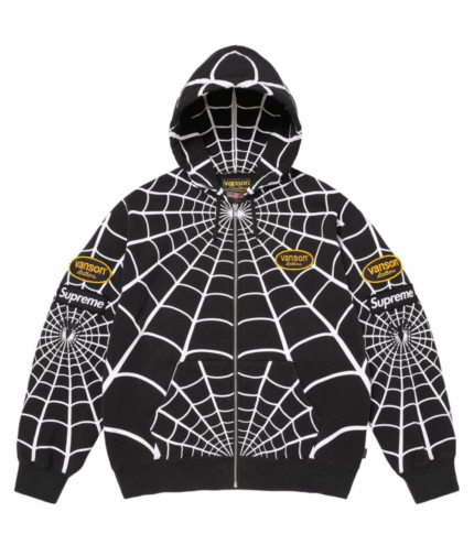 Supreme Spiderman Zip Up Hoodie 5