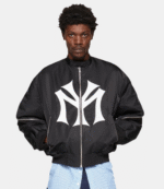 Timothée Chalamet Mowalola My City Bomber Jacket 1 2