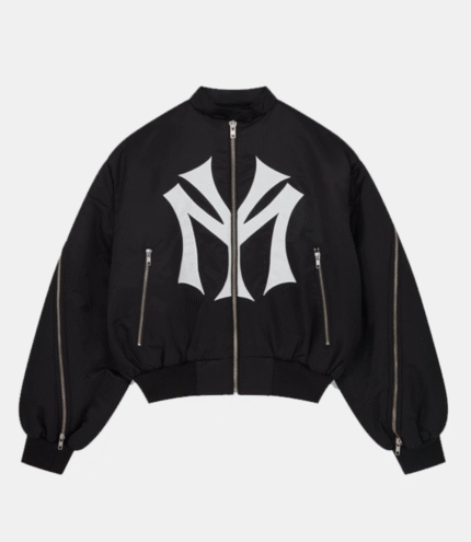 Timothée Chalamet Mowalola My City Bomber Jacket 1 3